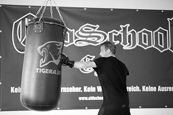 Beim Boxtraining